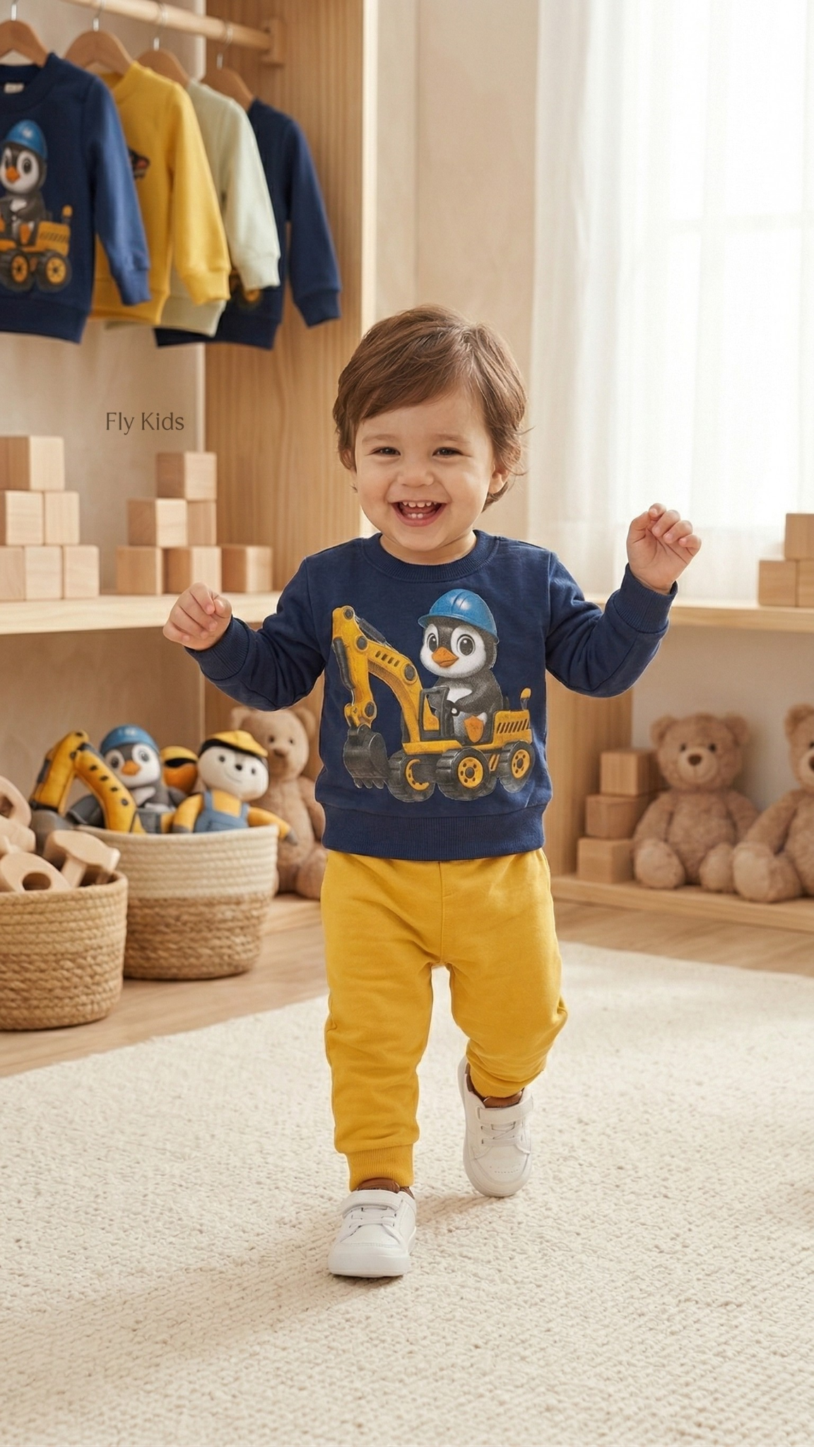 Conjunto de Moletom Flanelado Kyly