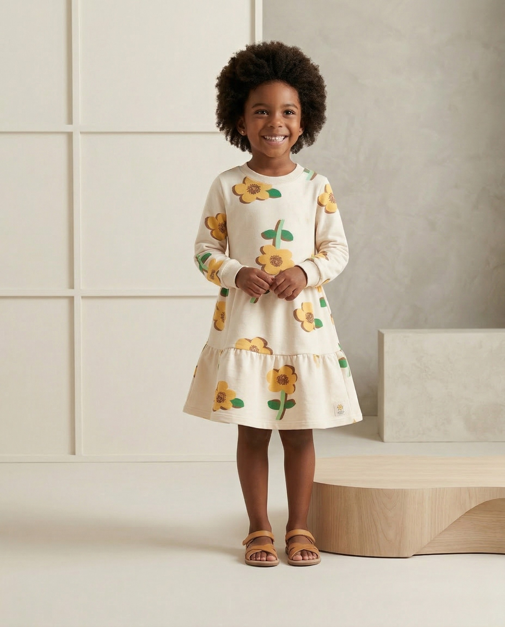 Vestido Up Baby Floral